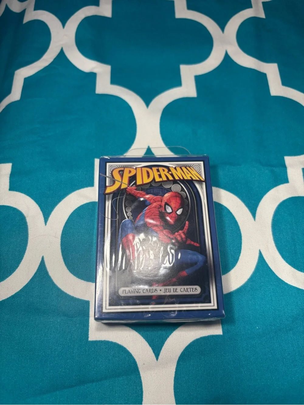 New Spiderman Playing Cards - Blue/Red
